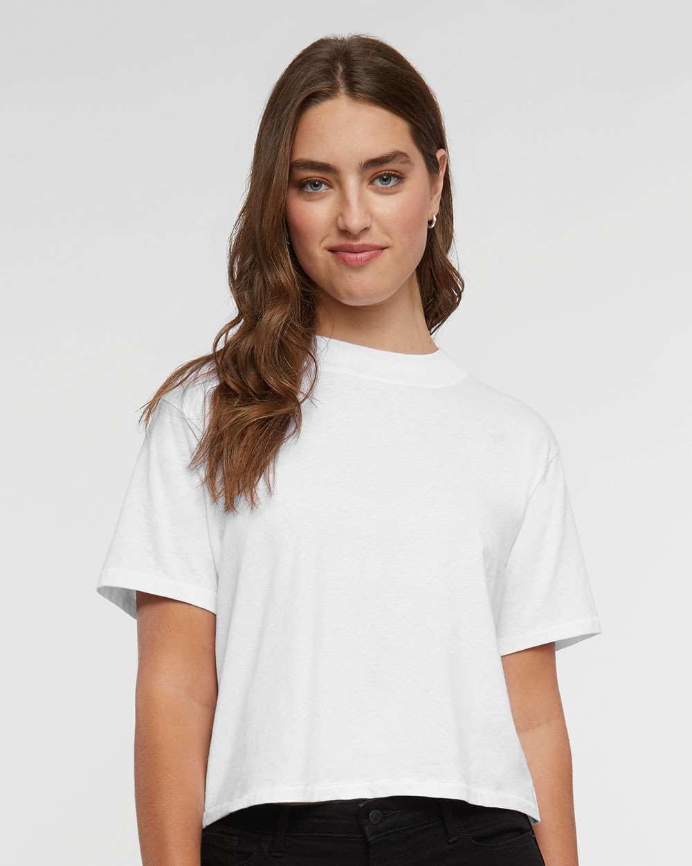 LAT-3518-Women's Boxy Tee - Image 17