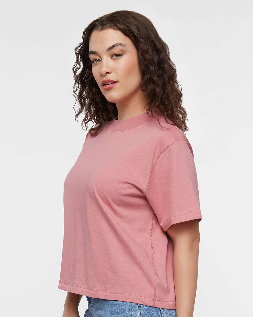 LAT-3518-Women's Boxy Tee - Image 30