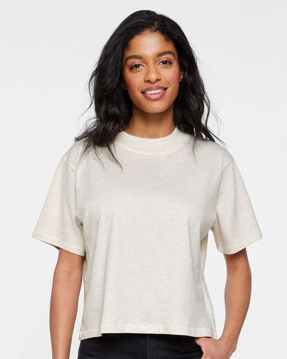 LAT-3518-Women's Boxy Tee - Image 35