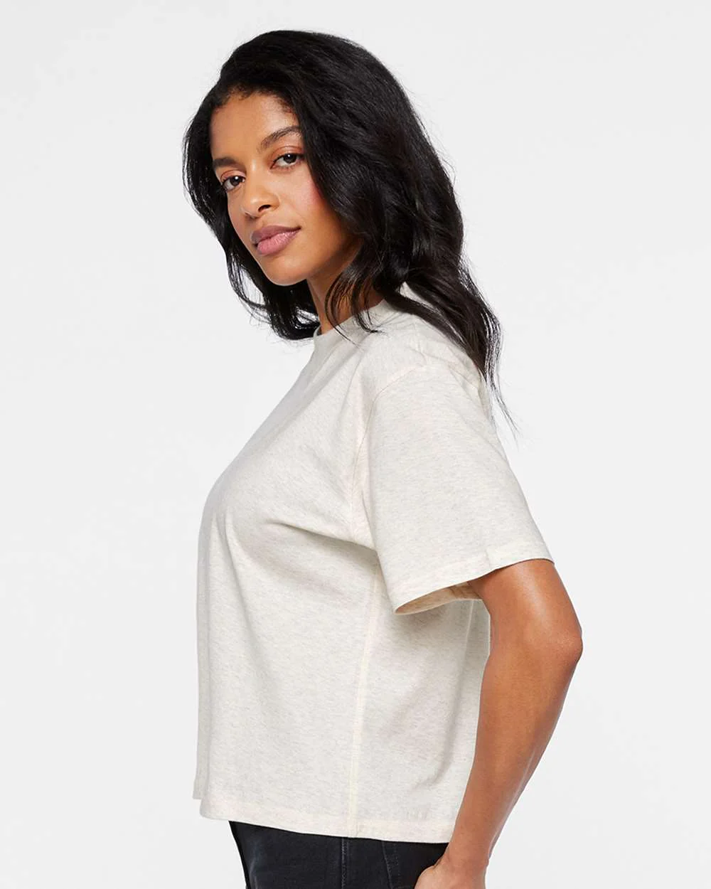 LAT-3518-Women's Boxy Tee - Image 36