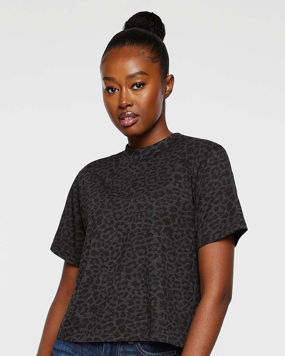 LAT-3518-Women's Boxy Tee - Image 4