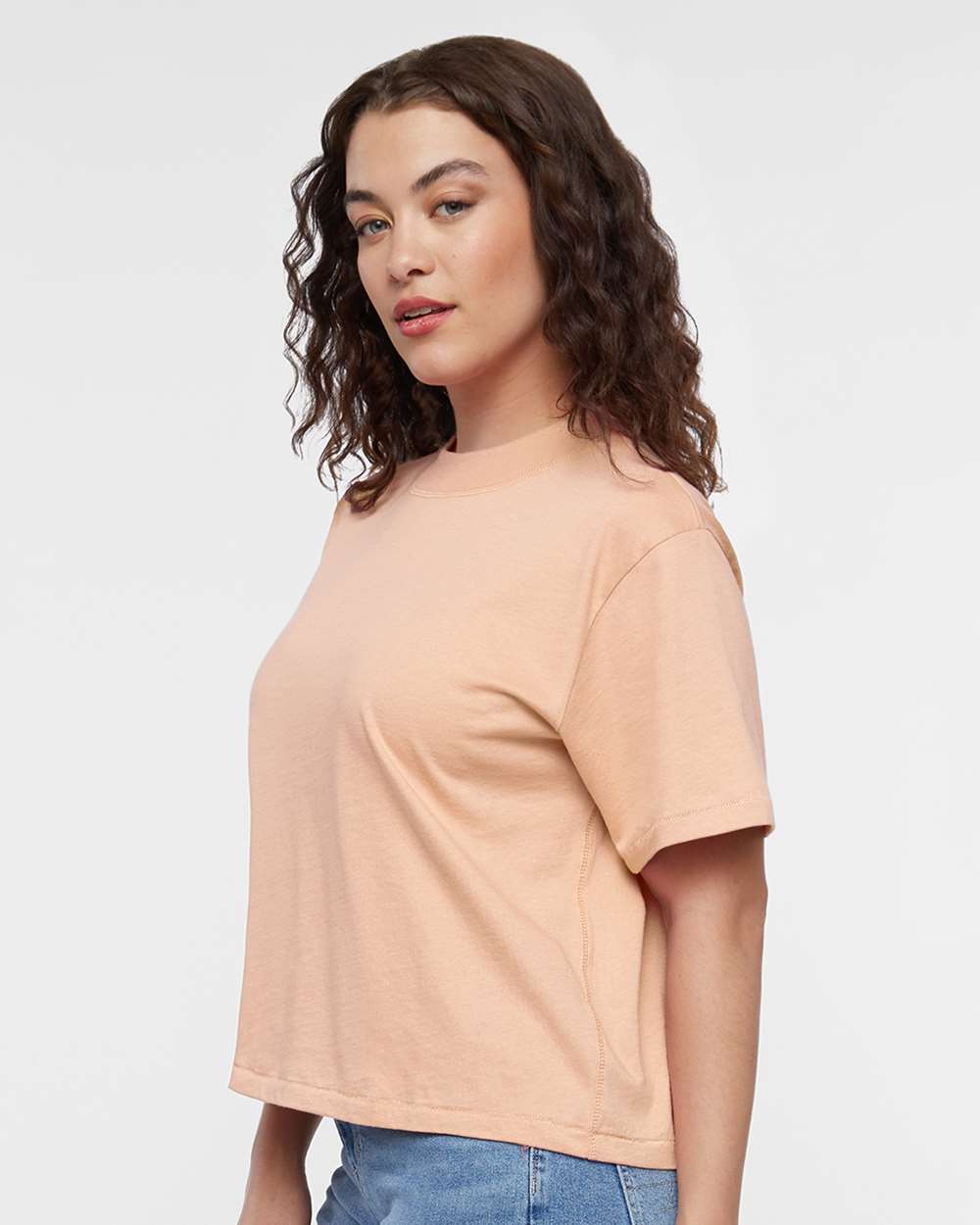 LAT-3518-Women's Boxy Tee - Image 42