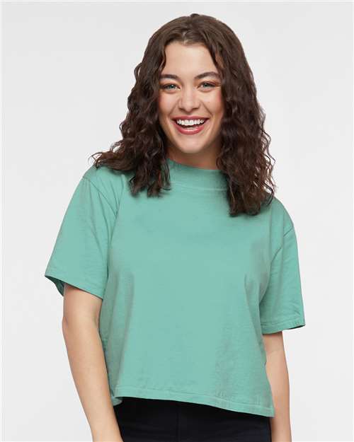 LAT-3518-Women's Boxy Tee - Image 66