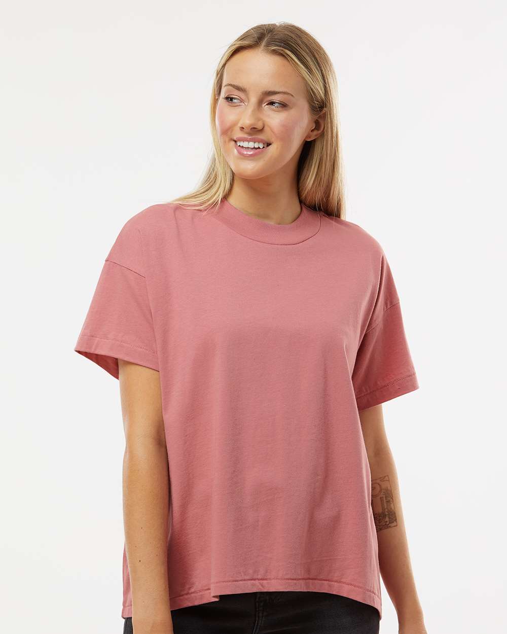 LAT-3519-Women's Hi-Lo Tee - Image 17