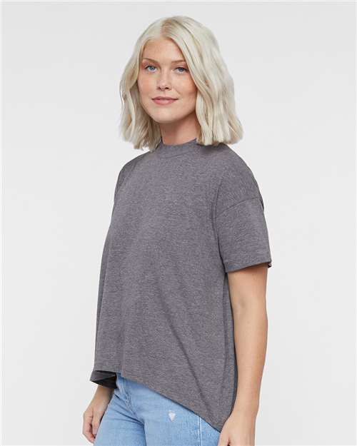 LAT-3519-Women's Hi-Lo Tee - Image 36