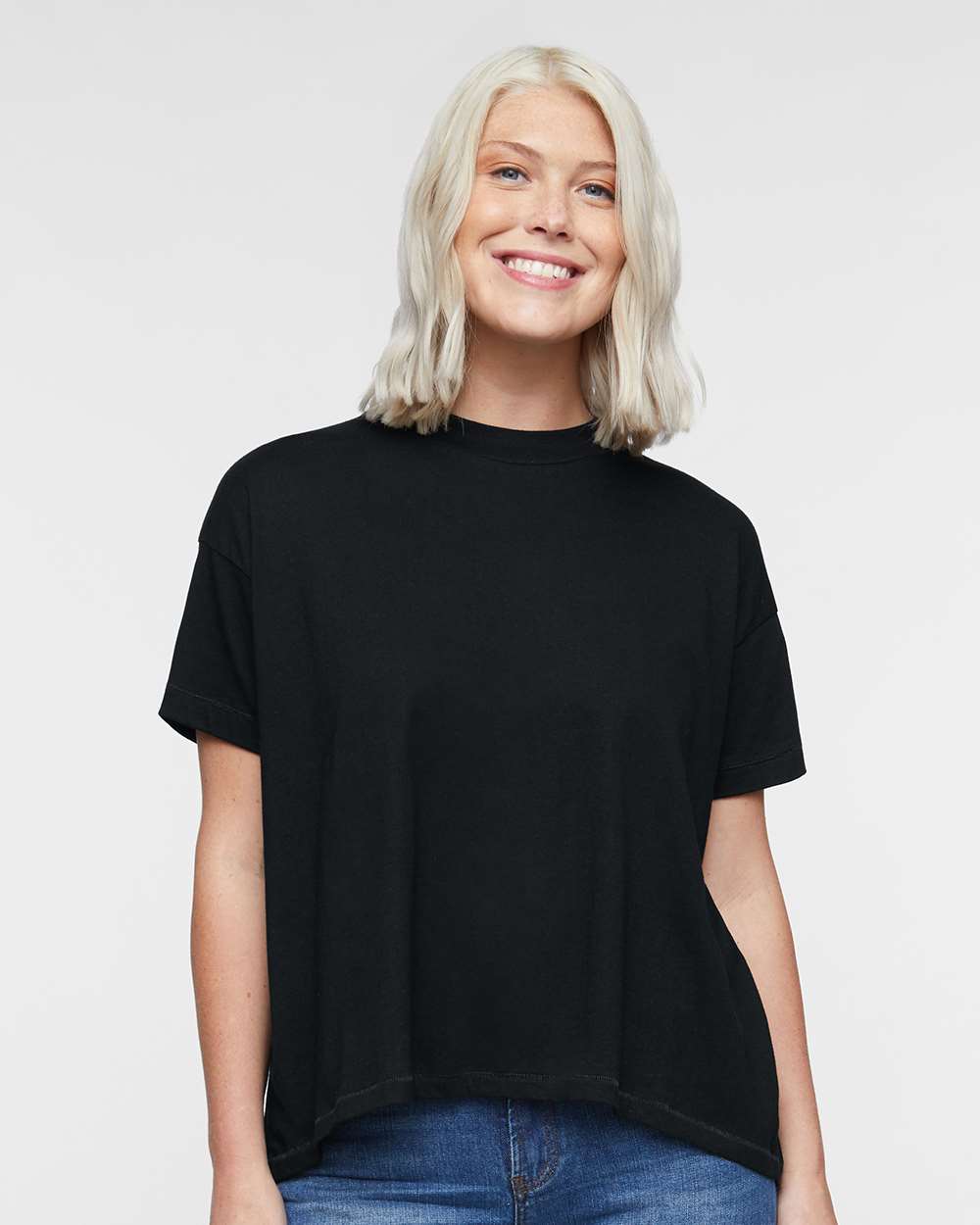 LAT-3519-Women's Hi-Lo Tee - Image 4
