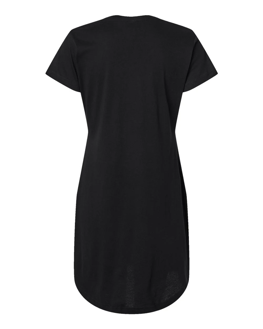 LAT-3522-Women's Fine Jersey V-Neck Coverup - Image 2