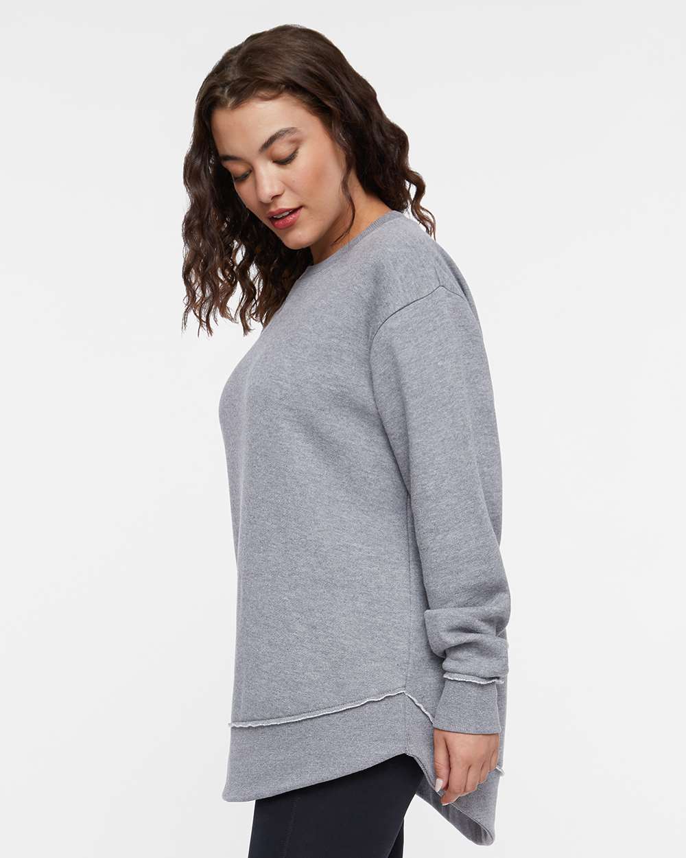 LAT-3525-Women's Weekend Fleece Crewneck Sweatshirt - Image 18