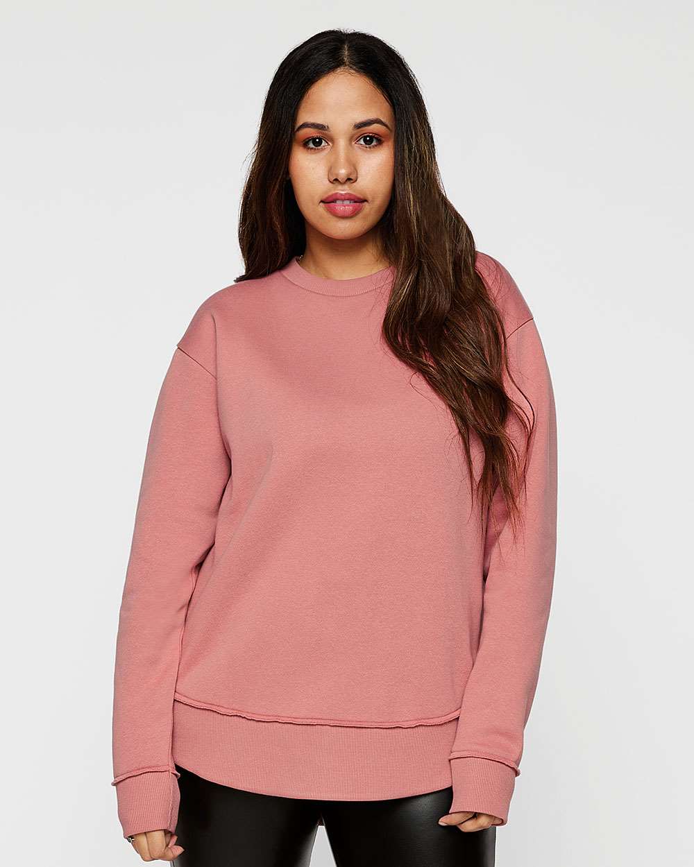 LAT-3525-Women's Weekend Fleece Crewneck Sweatshirt - Image 23