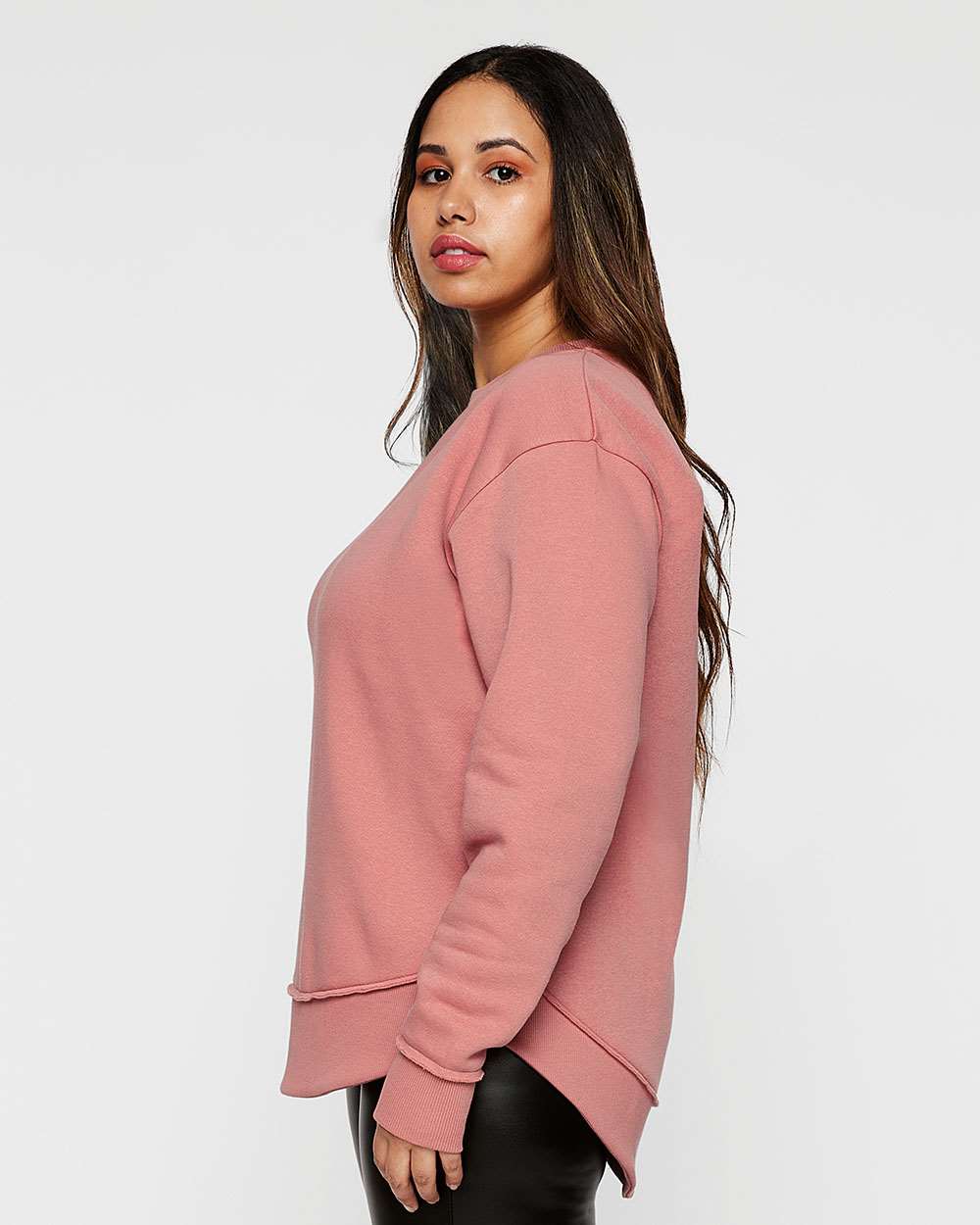 LAT-3525-Women's Weekend Fleece Crewneck Sweatshirt - Image 24