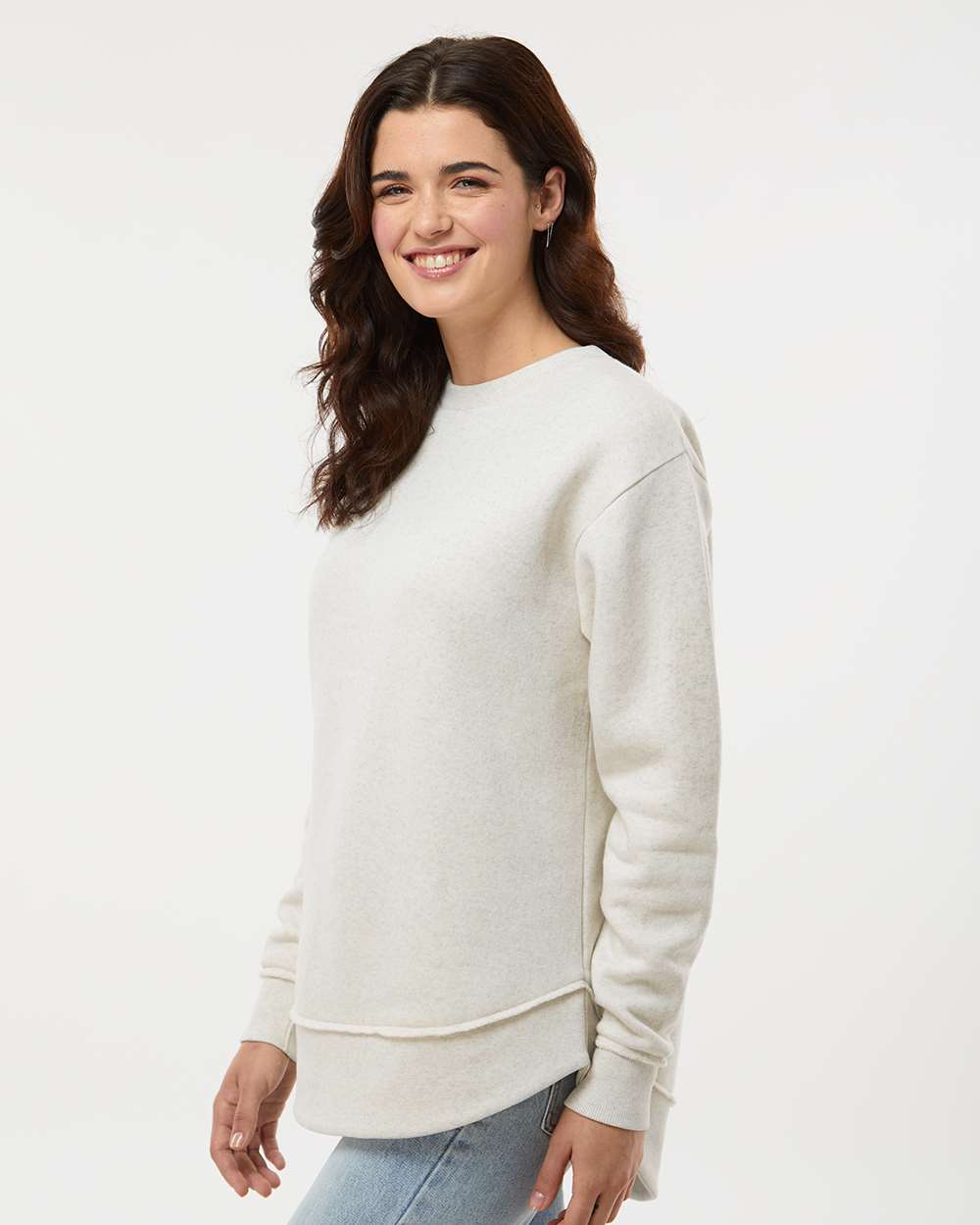 LAT-3525-Women's Weekend Fleece Crewneck Sweatshirt - Image 30