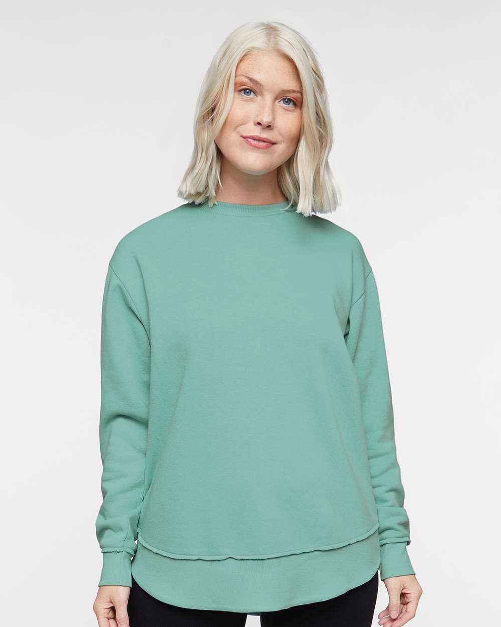 LAT-3525-Women's Weekend Fleece Crewneck Sweatshirt - Image 35