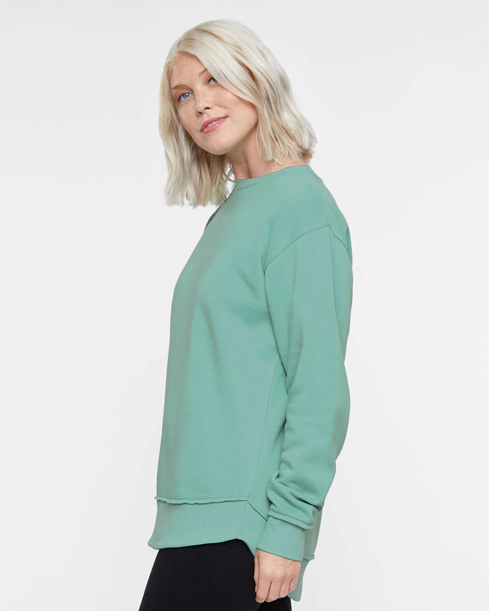 LAT-3525-Women's Weekend Fleece Crewneck Sweatshirt - Image 36