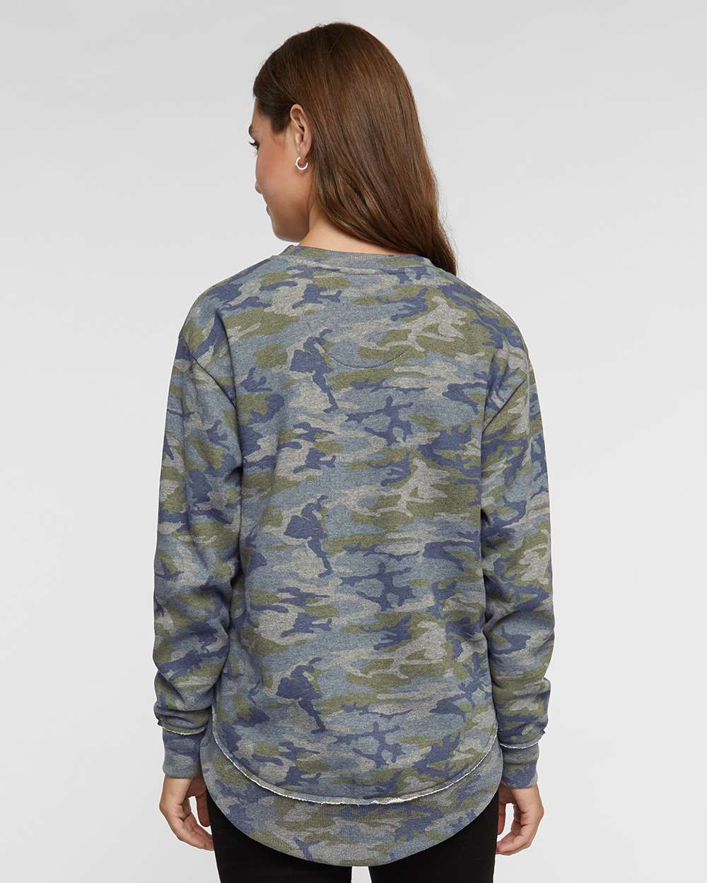 LAT-3525-Women's Weekend Fleece Crewneck Sweatshirt - Image 43