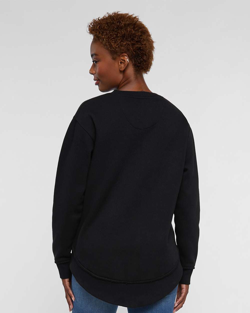LAT-3525-Women's Weekend Fleece Crewneck Sweatshirt - Image 6
