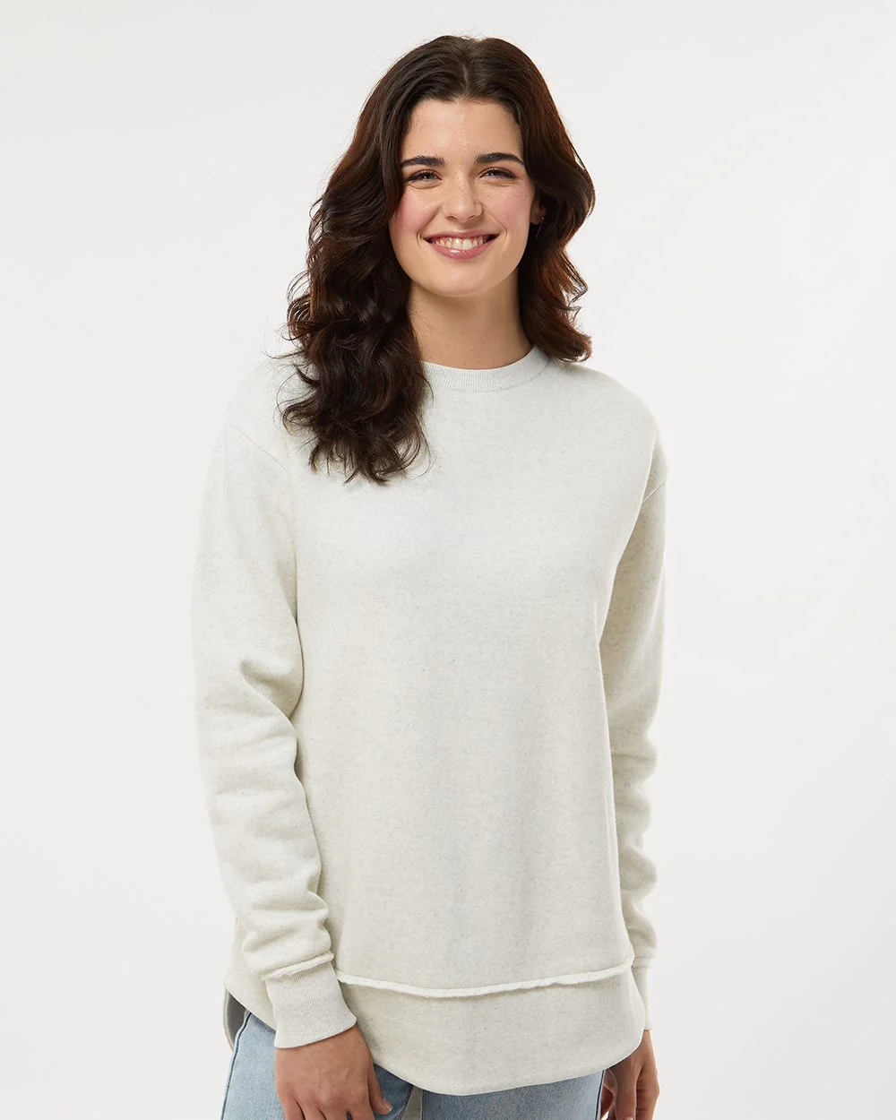 LAT-3525-Women's Weekend Fleece Crewneck Sweatshirt - Image 7