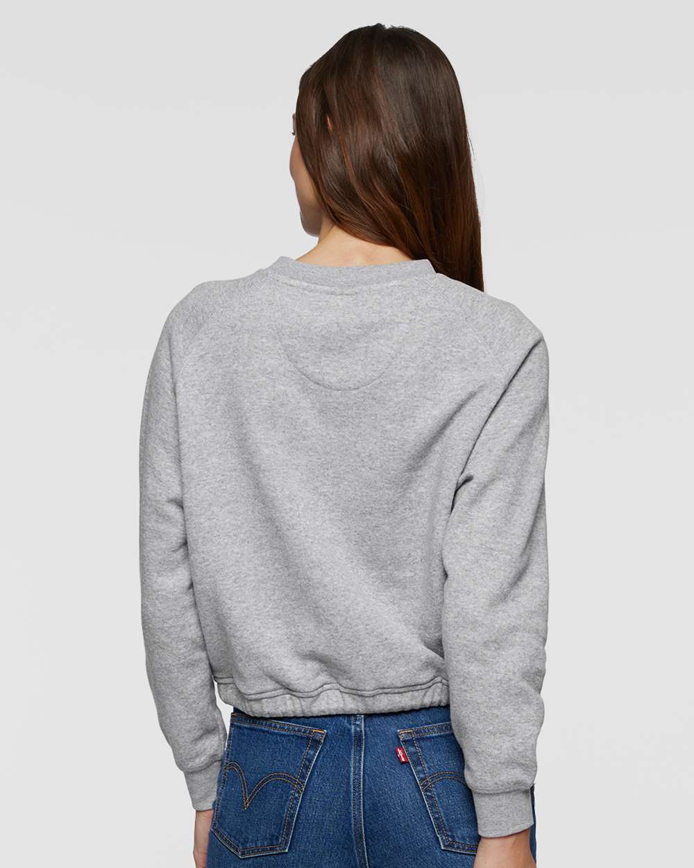 LAT-3528-Women's Relaxed 3-End Boxy Fleece Crewneck Sweatshirt - Image 13