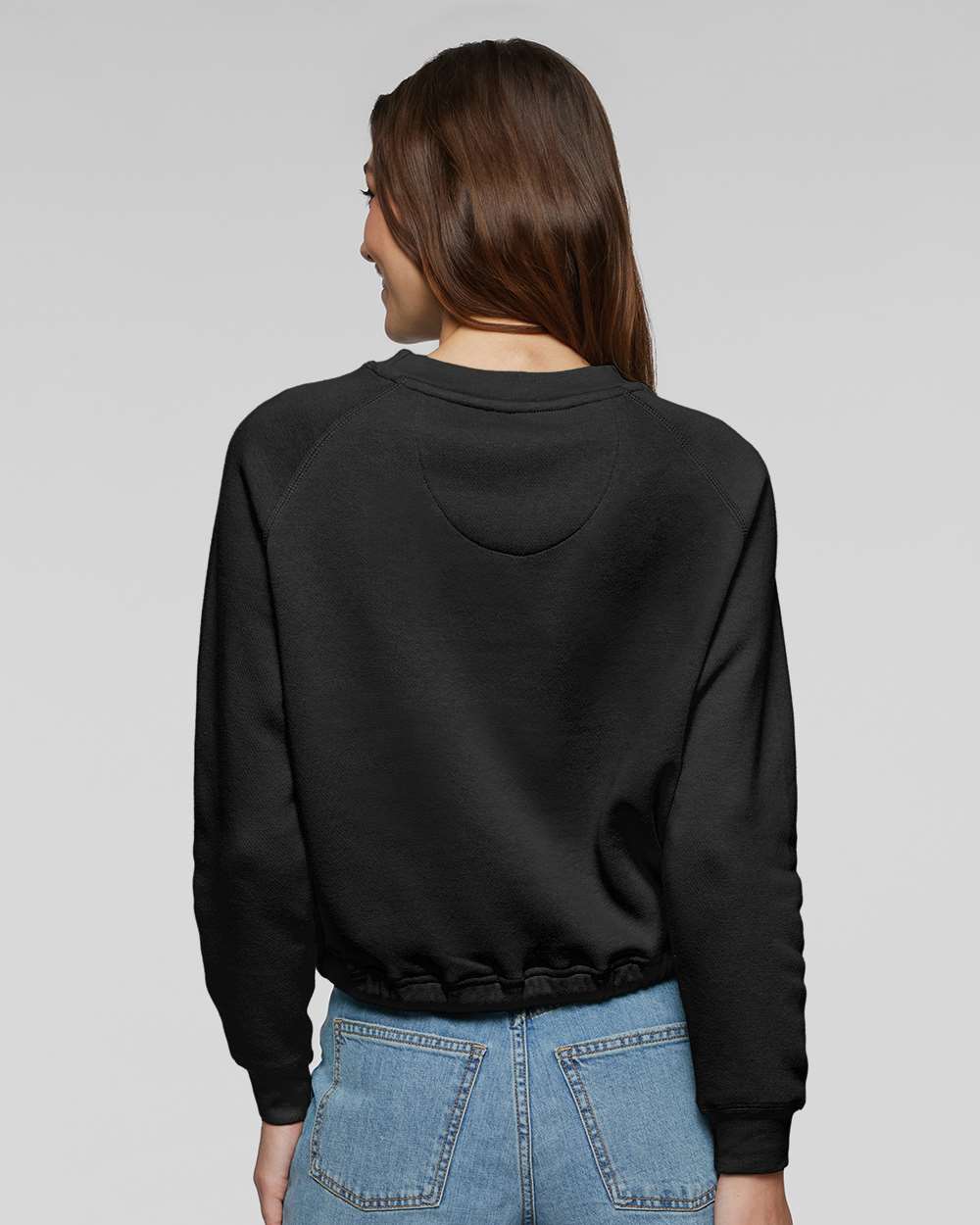 LAT-3528-Women's Relaxed 3-End Boxy Fleece Crewneck Sweatshirt - Image 6