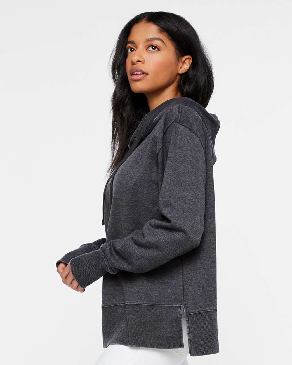 LAT-3536-Women's Vintage Wash Hoodie - Image 4