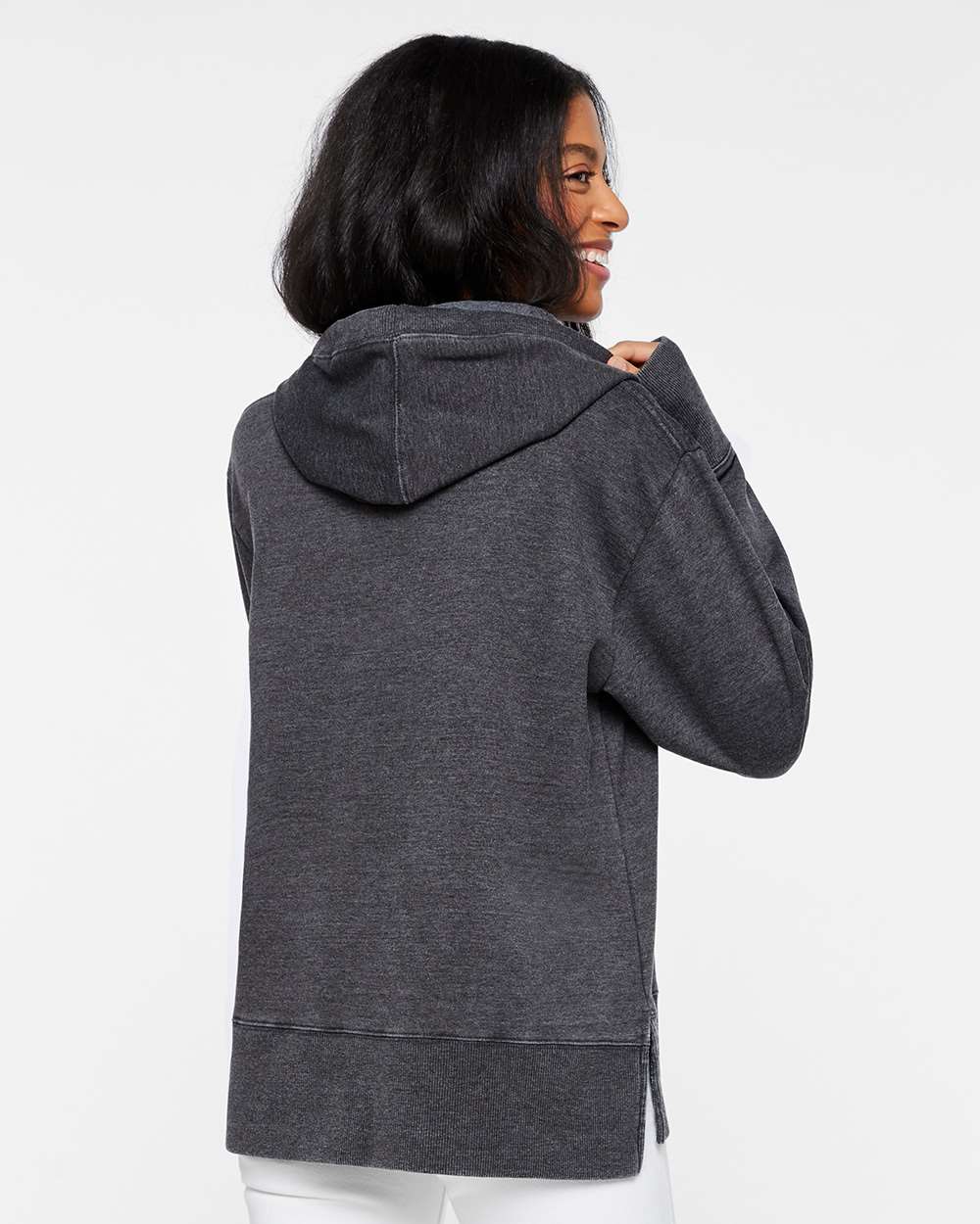 LAT-3536-Women's Vintage Wash Hoodie - Image 5