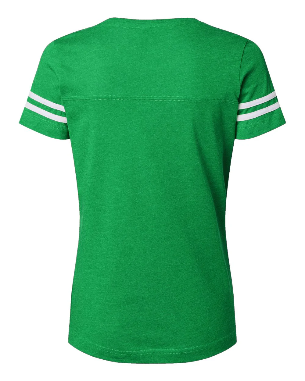 LAT-3537-Women's Football V-Neck Fine Jersey Tee - Image 12