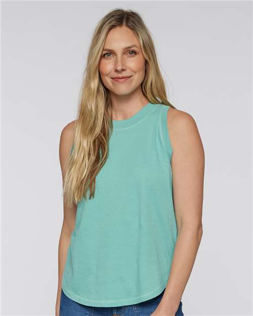 LAT-3592-Women's Relaxed Fine Jersey Tank - Image 42