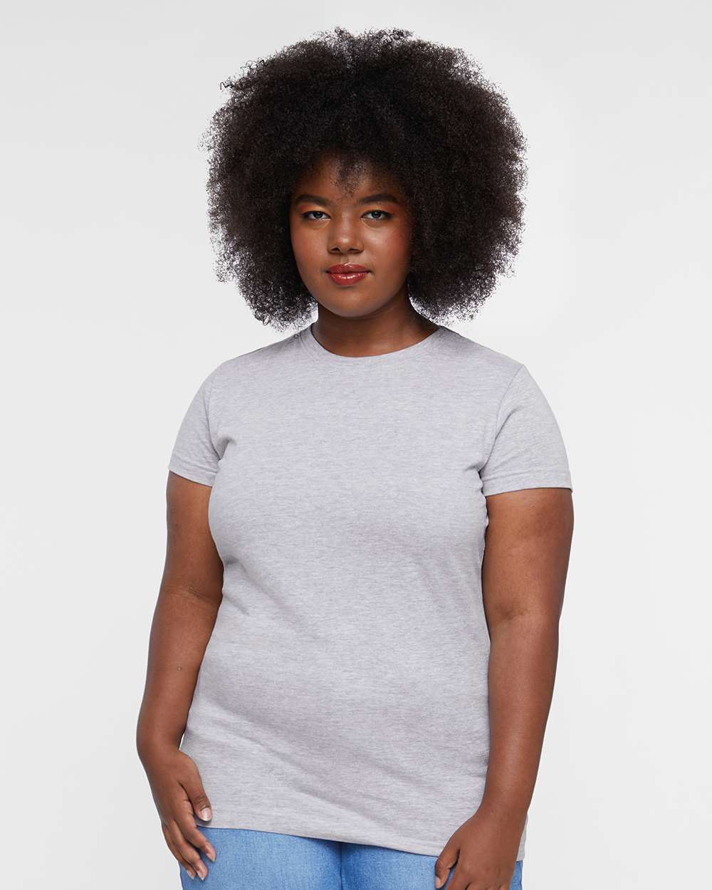 LAT-3616-Women's Fitted Fine Jersey Tee - Image 17
