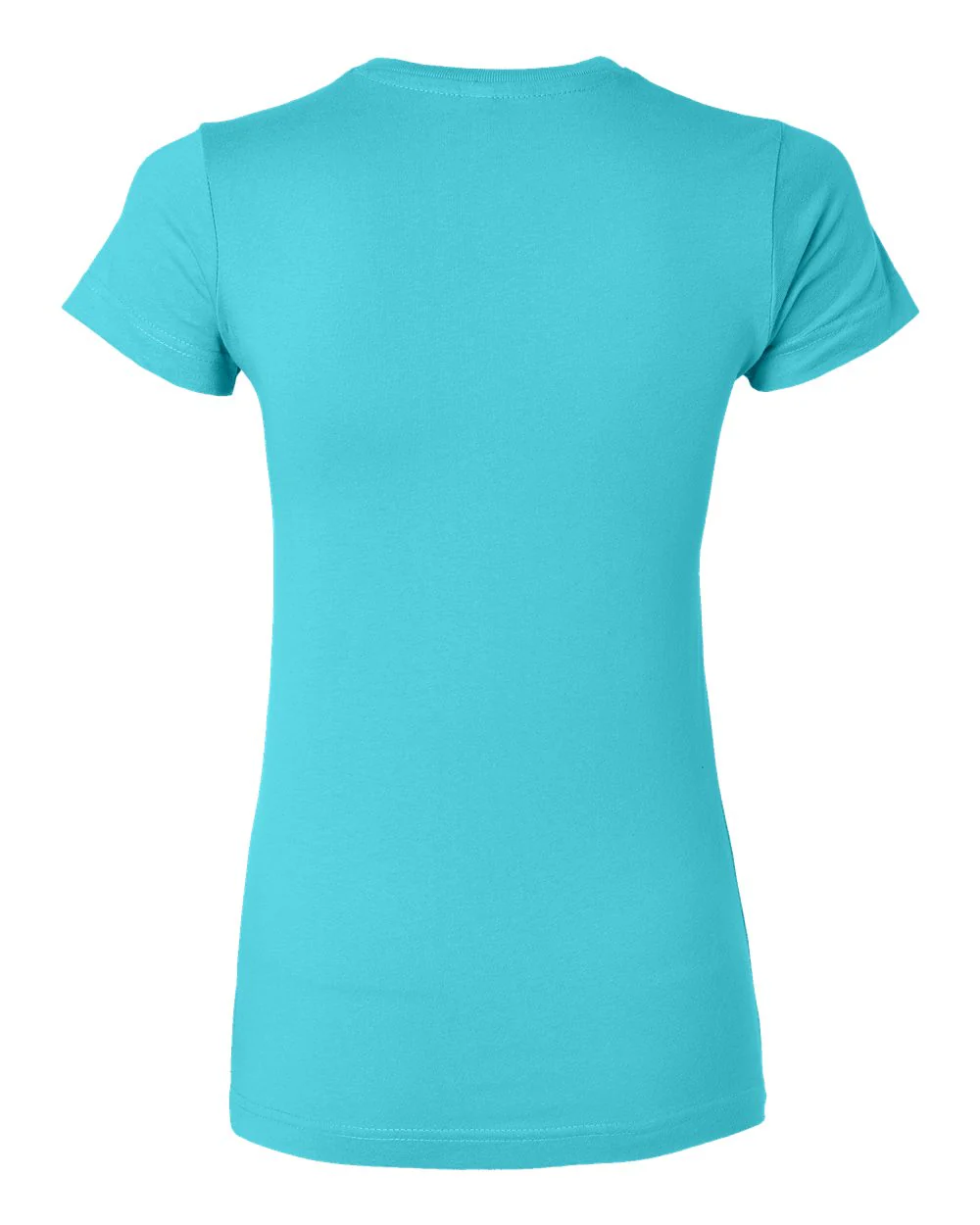 LAT-3616-Women's Fitted Fine Jersey Tee - Image 3