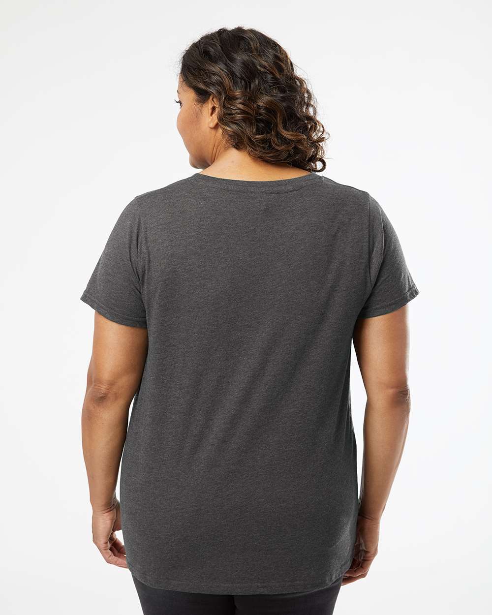 LAT-3816-Curvy Collection Women's Fine Jersey Tee - Image 25