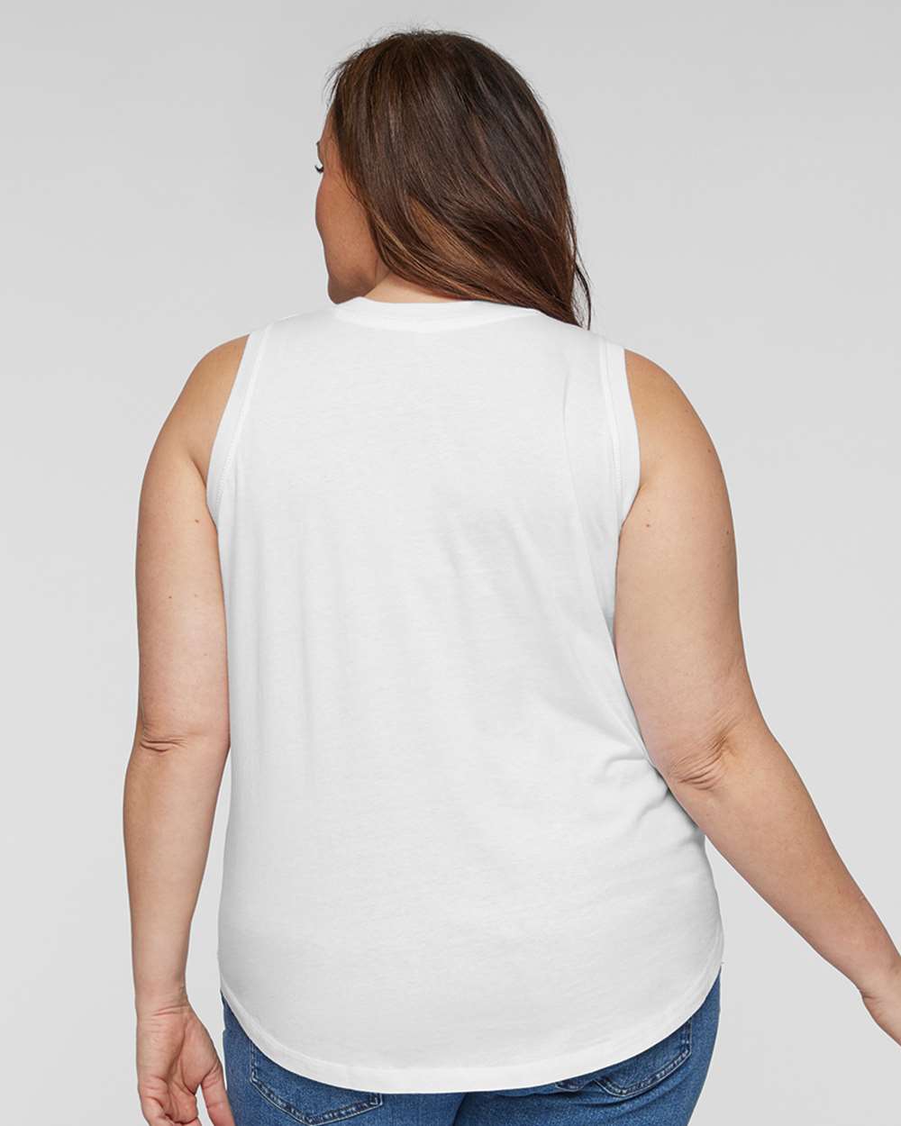 LAT-3892-Women's Curvy Relaxed Fine Jersey Tank - Image 13