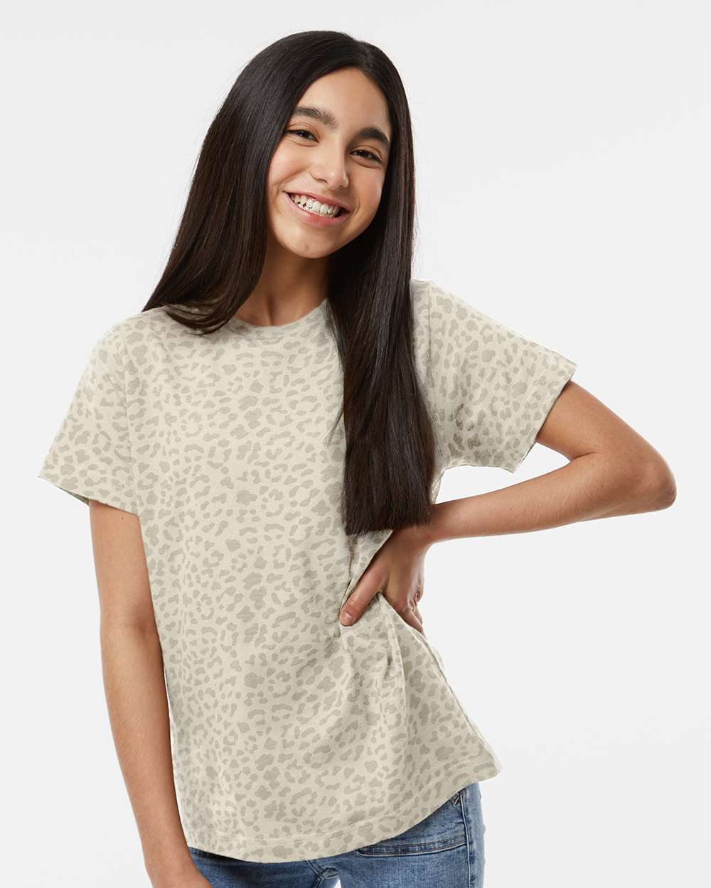 LAT-6101-Youth Fine Jersey Tee - Image 113