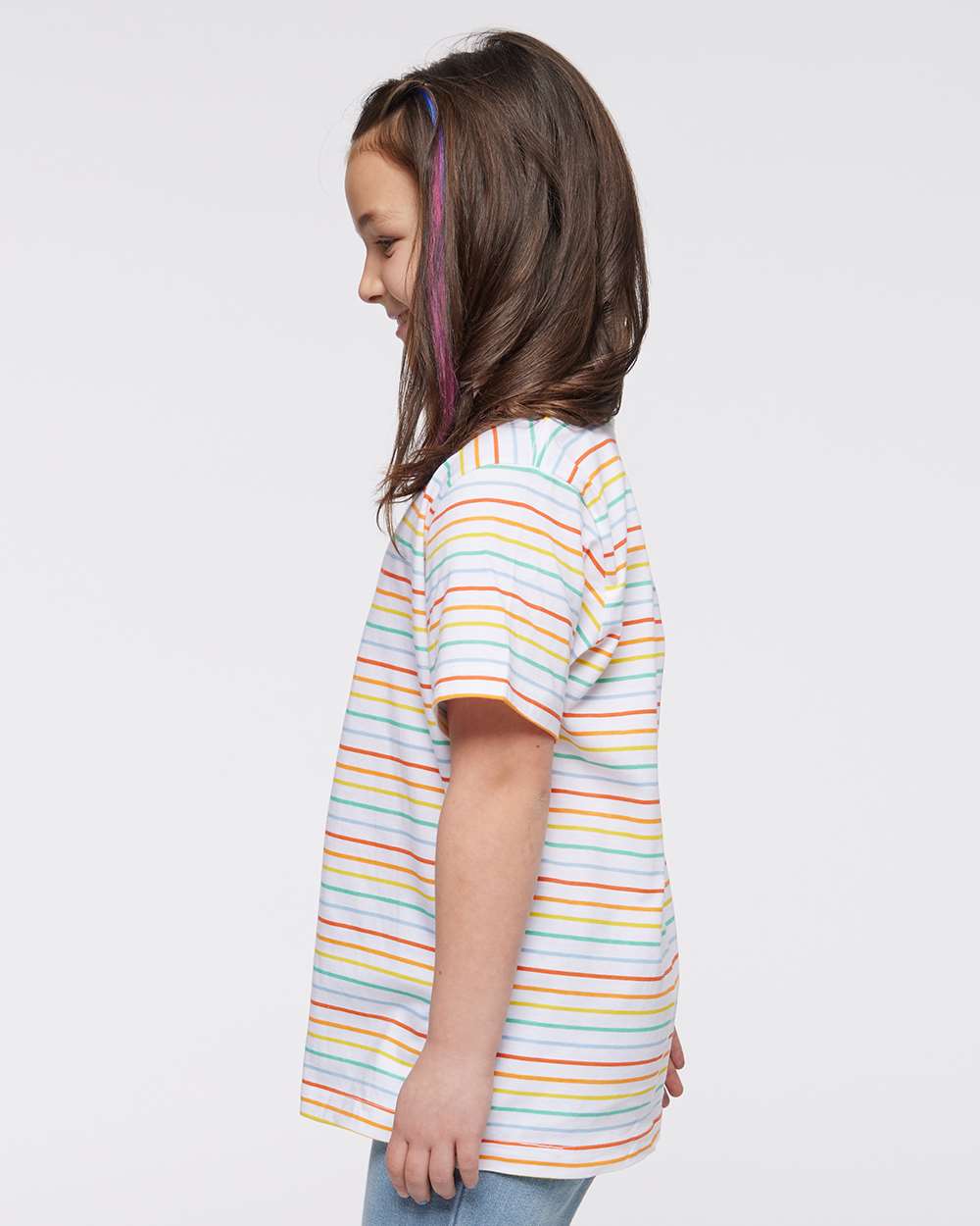 LAT-6101-Youth Fine Jersey Tee - Image 139