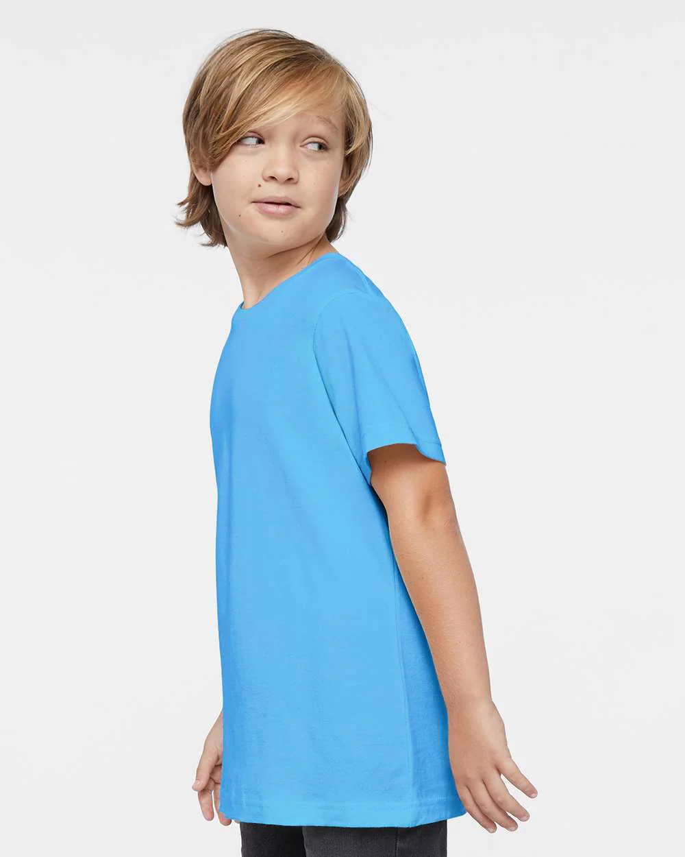 LAT-6101-Youth Fine Jersey Tee - Image 5