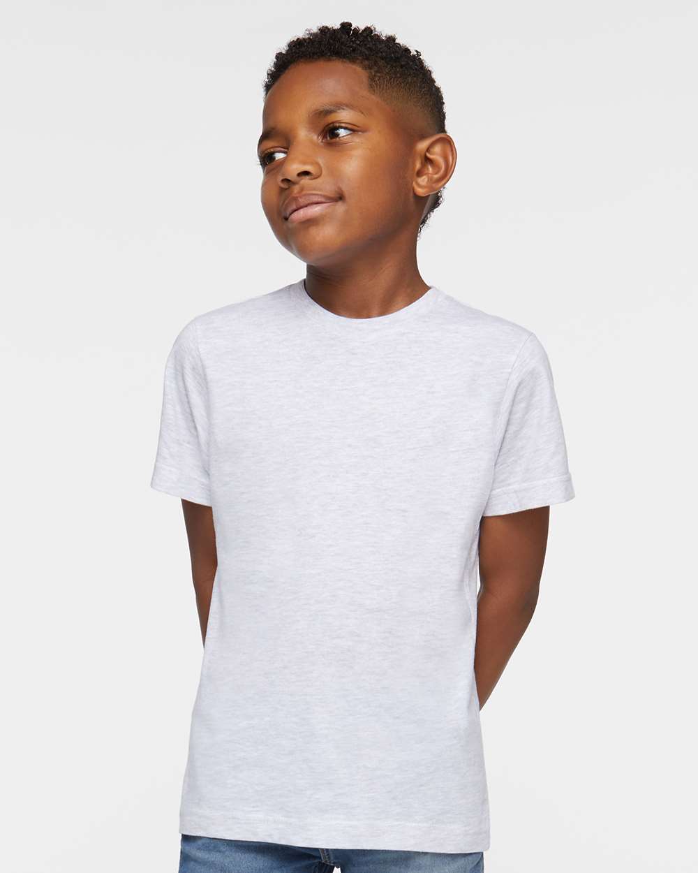 LAT-6101-Youth Fine Jersey Tee - Image 9