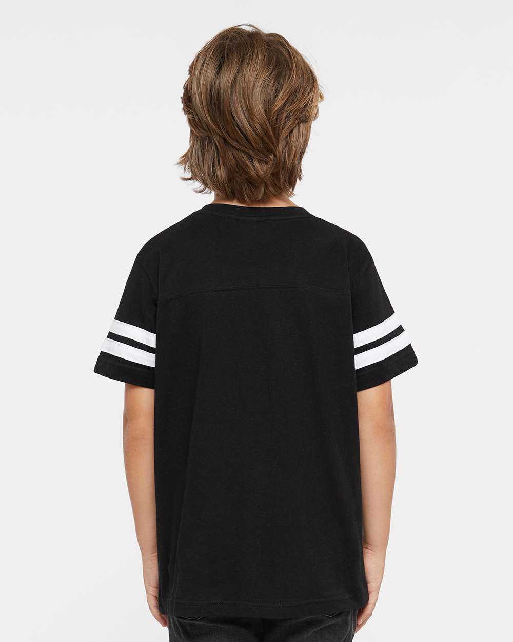 LAT-6137-Youth Football Fine Jersey Tee - Image 6