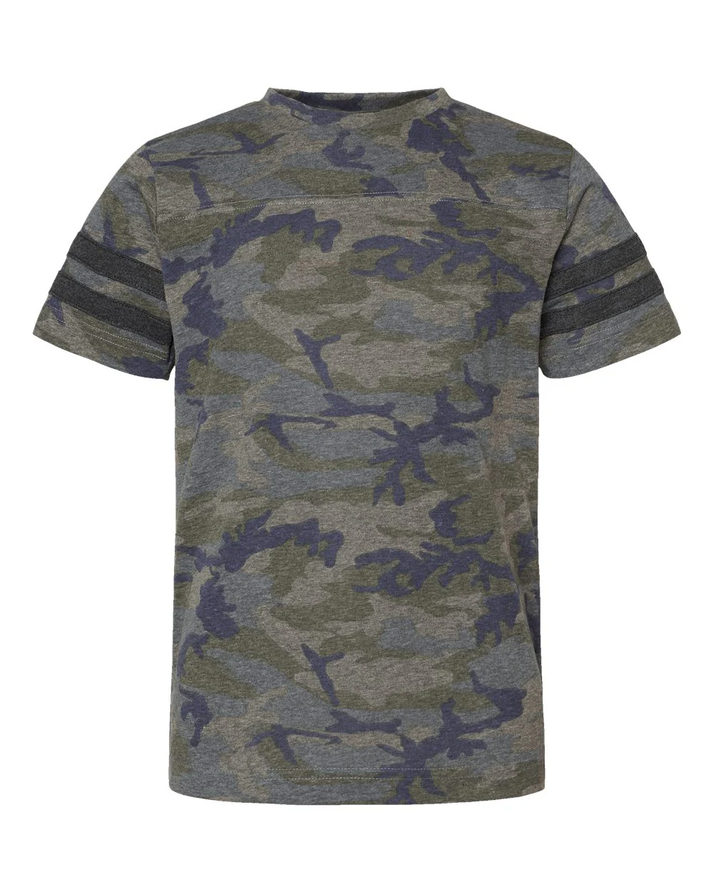 LAT-6137-Youth Football Fine Jersey Tee - Image 8