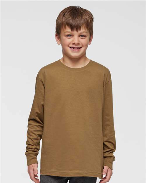LAT-6201-Youth Fine Jersey Long Sleeve Tee - Image 48