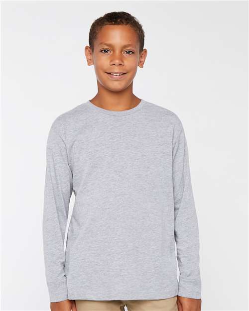 LAT-6201-Youth Fine Jersey Long Sleeve Tee - Image 50