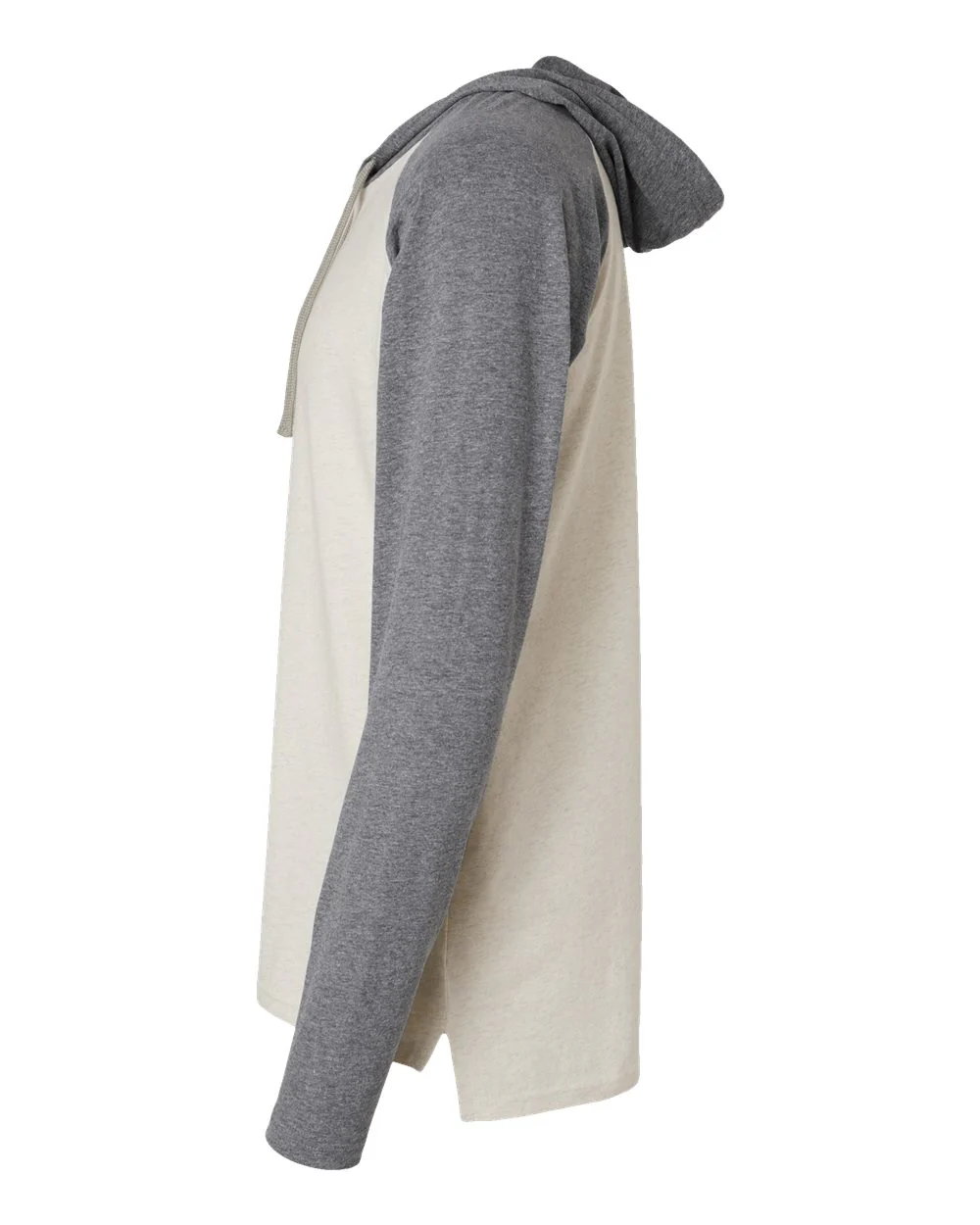 LAT-6917-Fine Jersey Hooded Long Sleeve Raglan T-Shirt - Image 10