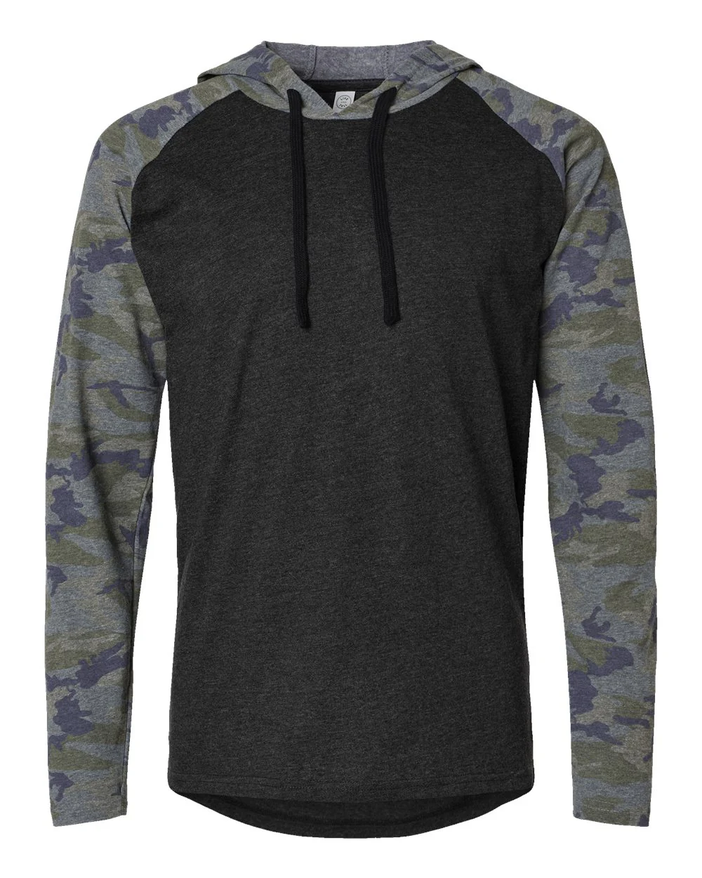 LAT-6917-Fine Jersey Hooded Long Sleeve Raglan T-Shirt - Image 11