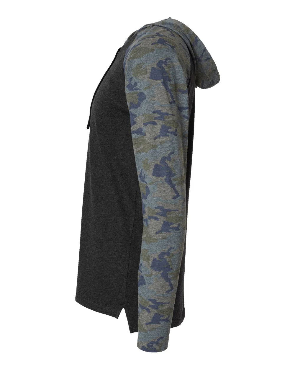 LAT-6917-Fine Jersey Hooded Long Sleeve Raglan T-Shirt - Image 13