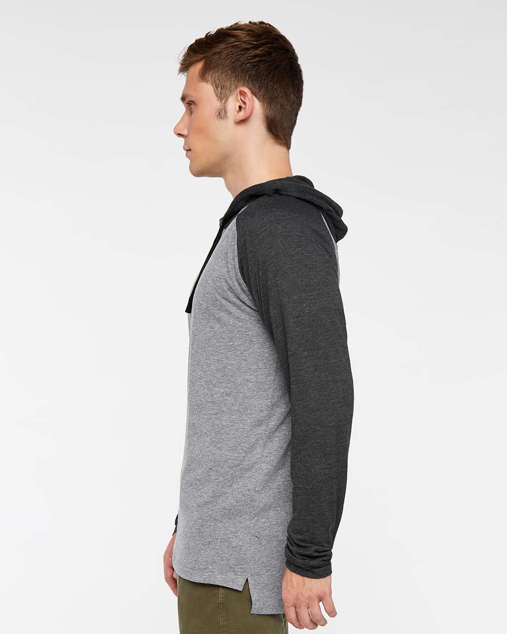 LAT-6917-Fine Jersey Hooded Long Sleeve Raglan T-Shirt - Image 6