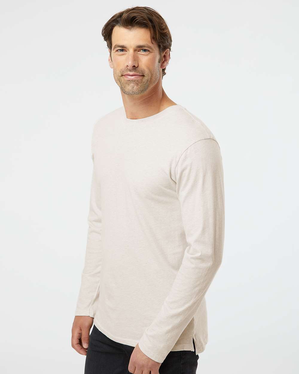 LAT-6918-Fine Jersey Long Sleeve Tee - Image 15