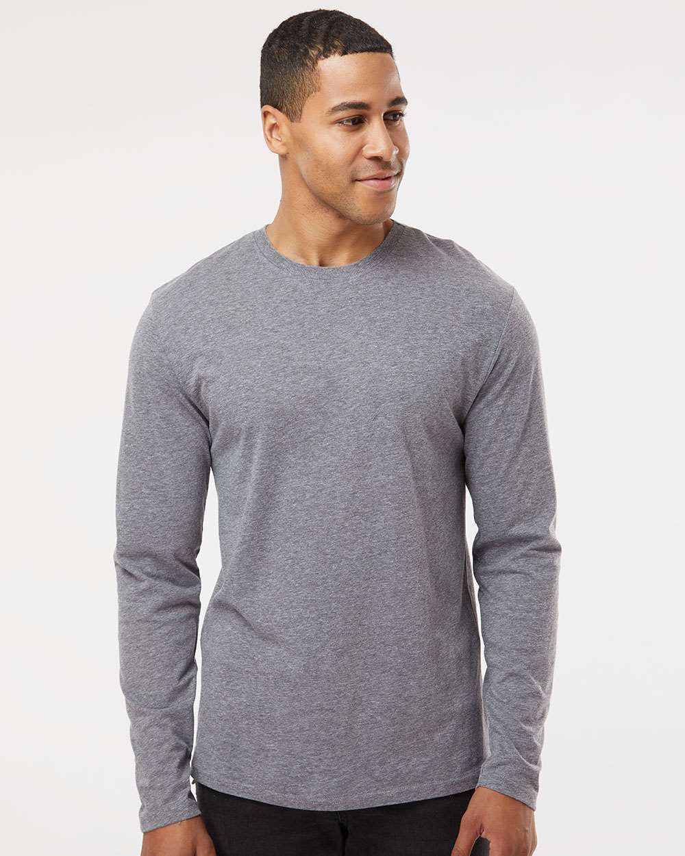 LAT-6918-Fine Jersey Long Sleeve Tee - Image 8