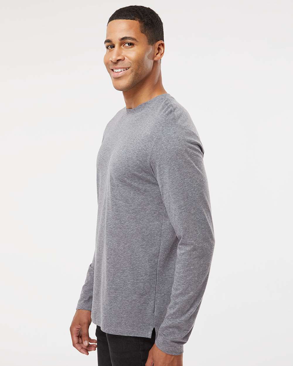 LAT-6918-Fine Jersey Long Sleeve Tee - Image 9