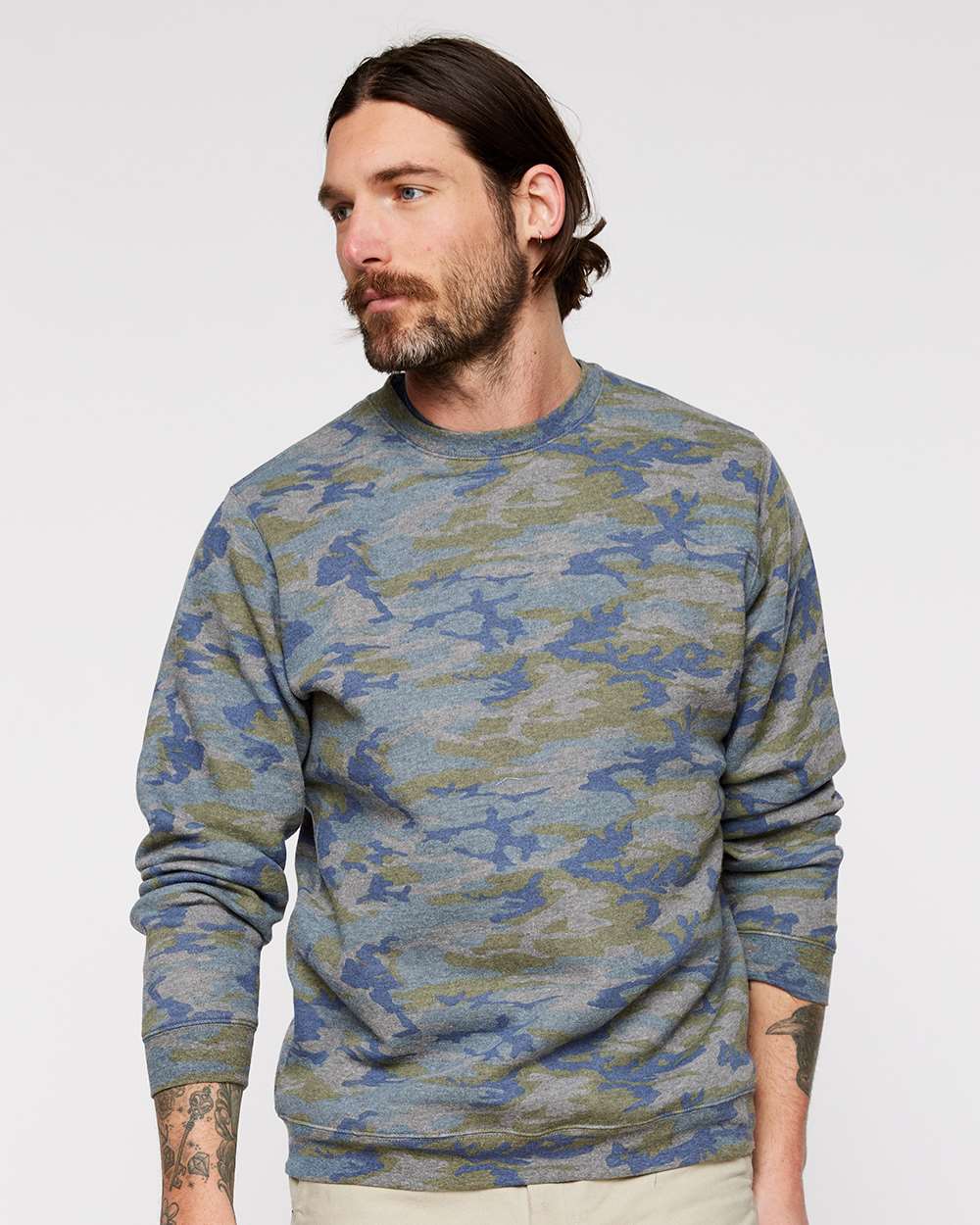 LAT-6925-Elevated Fleece Crewneck Sweatshirt - Image 35