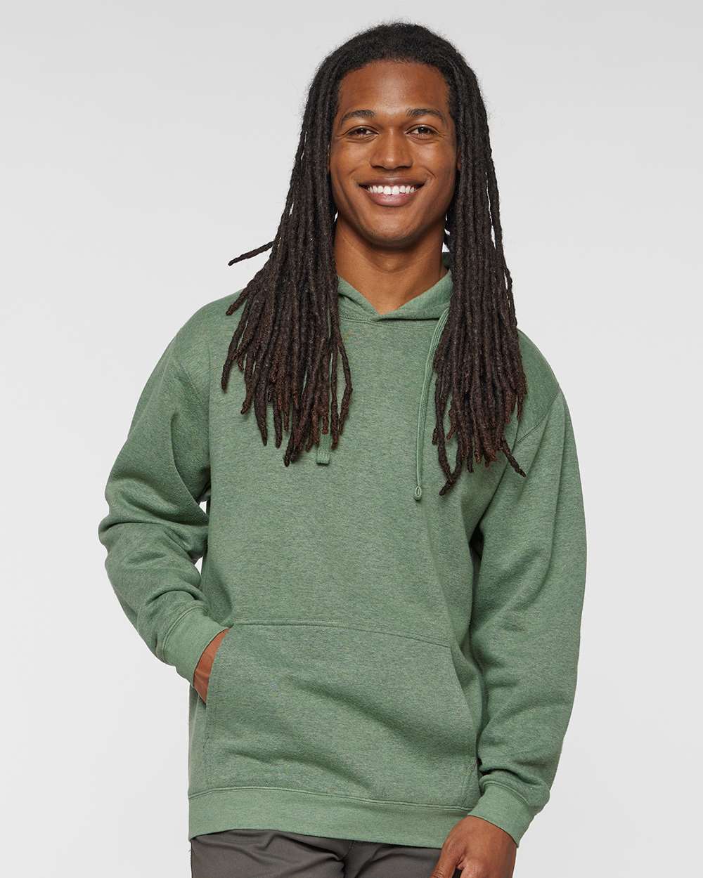 LAT-6926-Elevated Fleece Basic Hoodie - Image 4