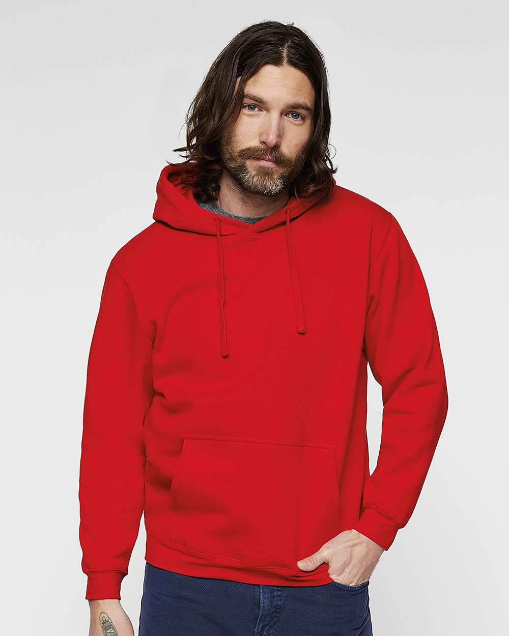 LAT-6926-Elevated Fleece Basic Hoodie - Image 70