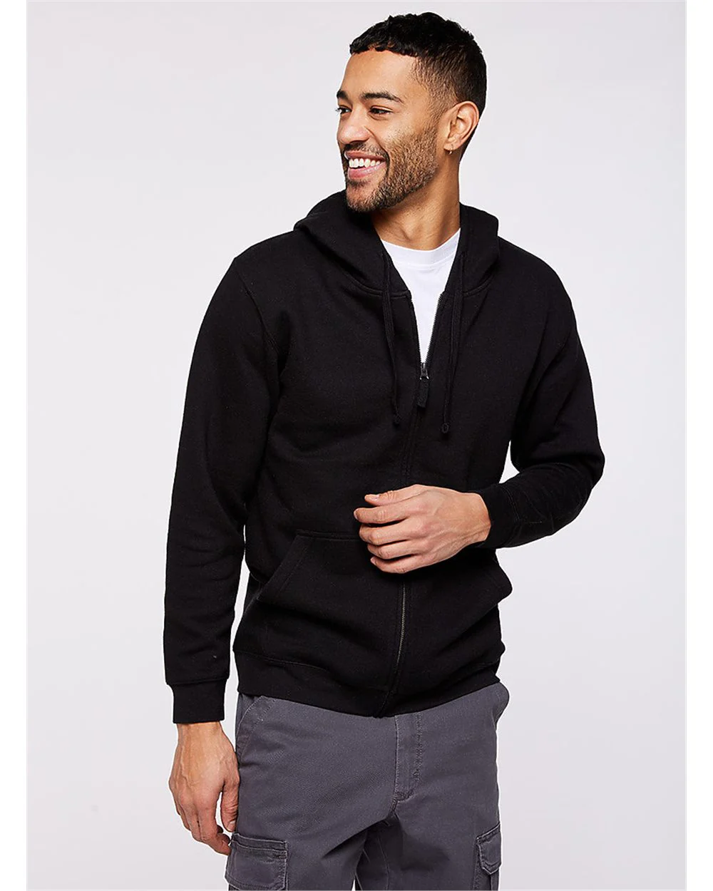 LAT-6927-Full-Zip Fleece Hoodie - Image 6