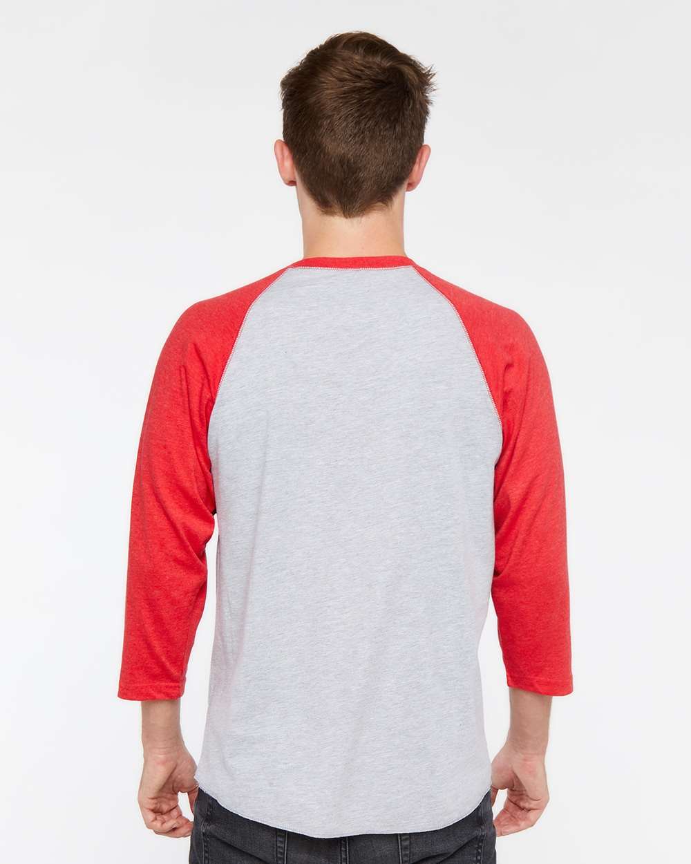 LAT-6930-Baseball Fine Jersey Three-Quarter Sleeve Tee - Image 11